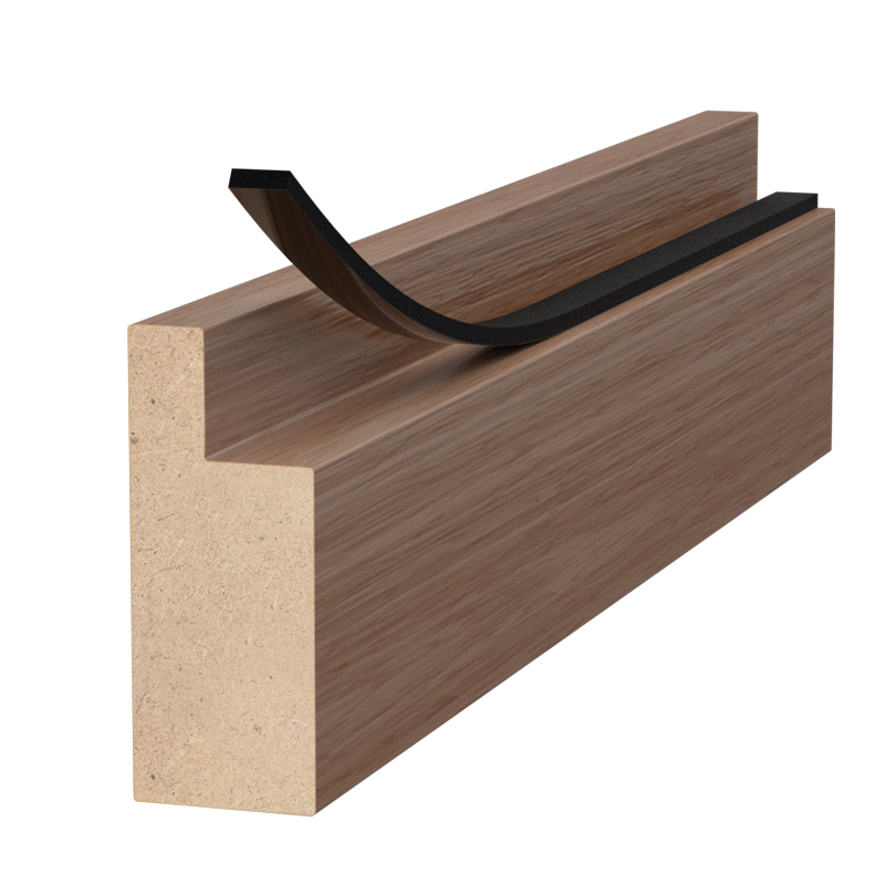 BLACK ADHESIVE DRAUGHT EXCLUDER 15x5 10m DRAUGHT EXCLUDERS - RUBBER SEALS